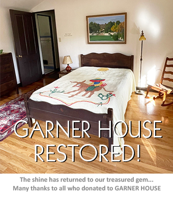 Garner House has been restored
