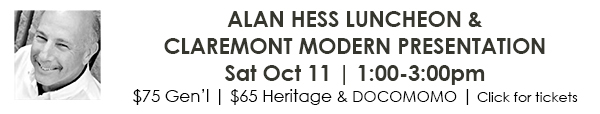 Alan Hess talk and luncheon reservations