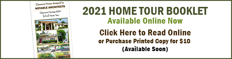 2021 Claremont Heritage Home Tour booklet