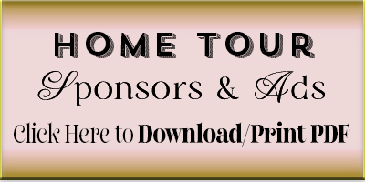 Home Tour Sponsors and Ads click here to download and print PDF