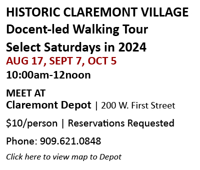 Claremont Village Guided Walking Tour