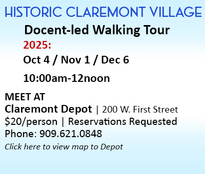 Claremont Village Guided Walking Tour