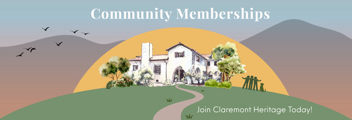 Join Claremont Heritage as a Community Member