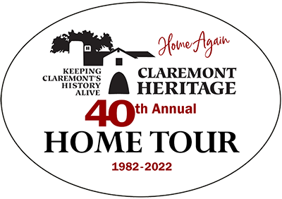 2022 Home Tour Claremont Heritage