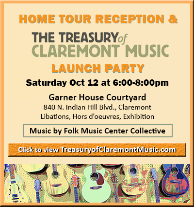 Treasury of Claremont Music Sat Oct 12