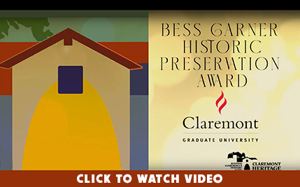 Bess Garner Preservation Award to Claremont Graduate University video
