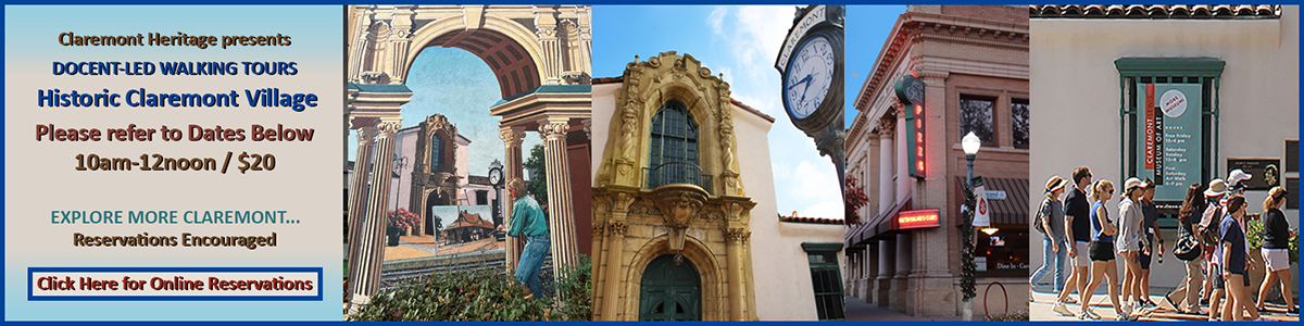 Historic Claremont Village Guided Walking Tour