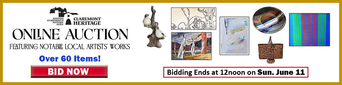 Online Auction bidding ends Sunday June 11 at 12noon