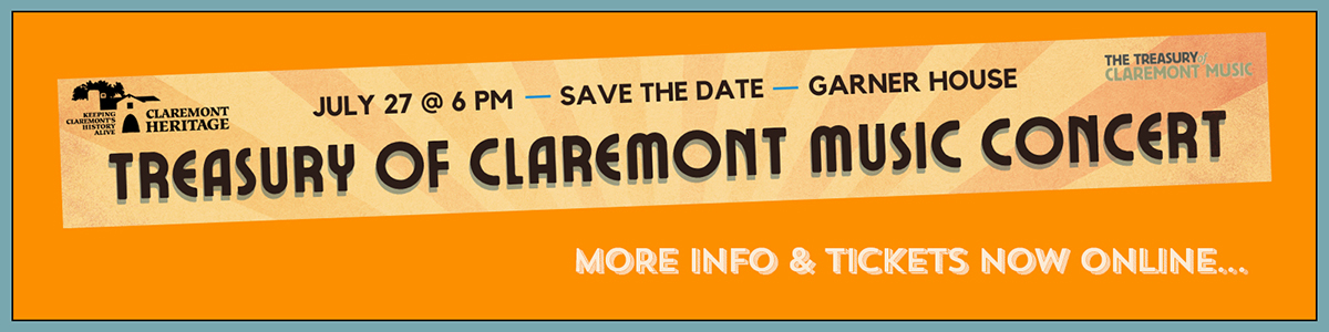 Treasury of Claremont Music Concert tickets and info