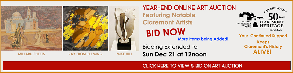 Year-end Online Art Auction ends Sun Dec 14 at 12noon