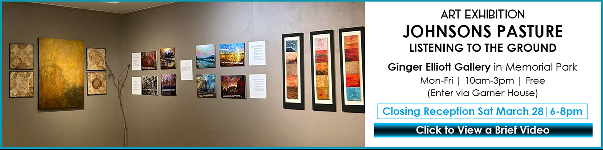 Johnsons Pasture Art Exhibition at Ginger Elliott Gallery