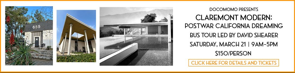 Claremont Modern bus tour March 21