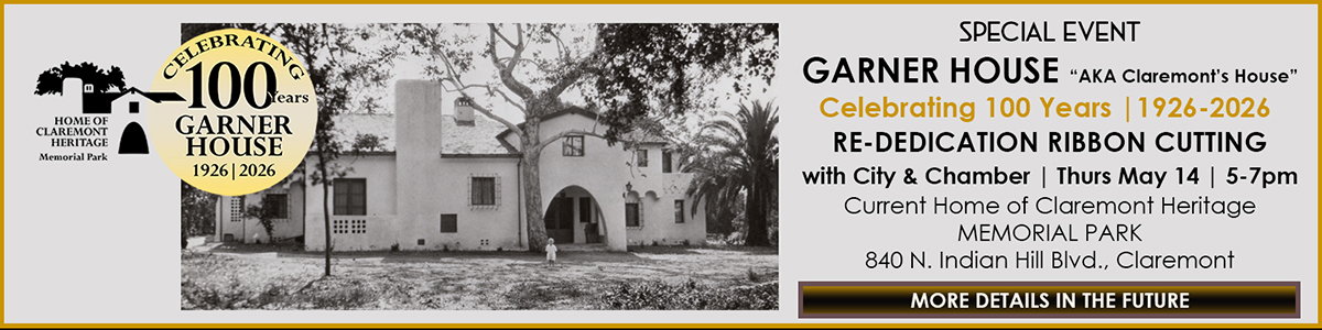 Re-dedication Ribbon Cutting of Garner House Thurs May 14 | 5-7pm
