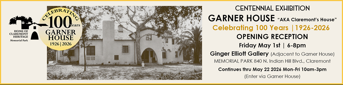 Re-dedication Ribbon Cutting of Garner House Thurs May 14 | 5-7pm