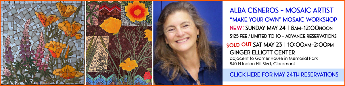 Alba Cisneros Mosaic Workshop May 24 2026