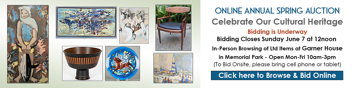 Claremont Heritage Spring Online Auction May 24 thru June 7 at 12noon