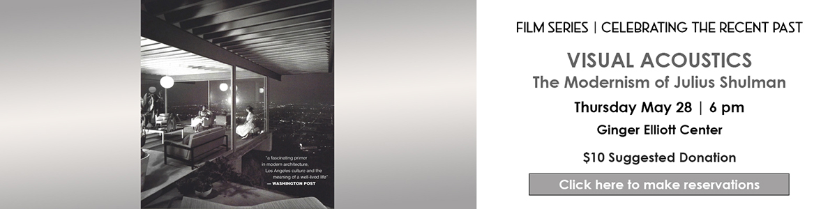 Claremont Heritage Film Series | Visual Acoustics | Thurs May 28 at 6pm