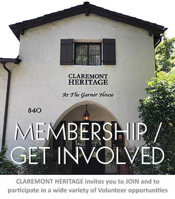 Join Claremont Heritage and Volunteer opps