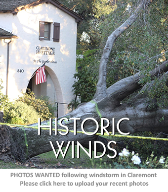 Historic winds in Claremont