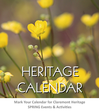 Claremont Heritage Events Calendar