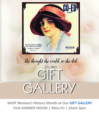 Claremont Heritage Gift Gallery in Garner House