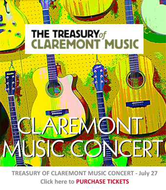 Claremont Treasury of Music Concert July 27
purchase tickets
