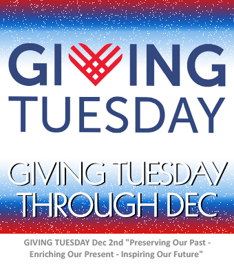 Claremont Heritage Giving Tuesday throughout December