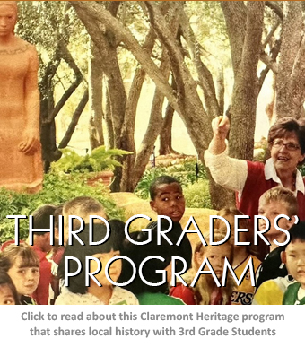 Claremont Heritage 3rd Graders' program