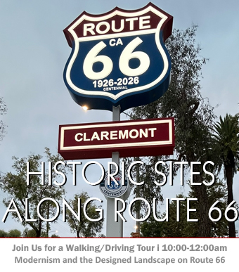Claremont's Route 66 Modernism Tour Oct 10