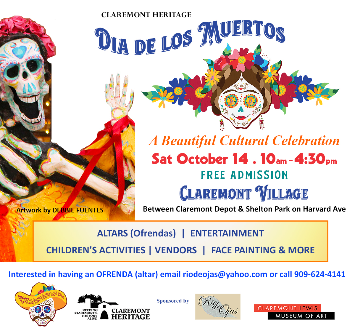 Dia de los Muertos | Day of the Dead / Sat Oct 14 2023 / 10am-4pm